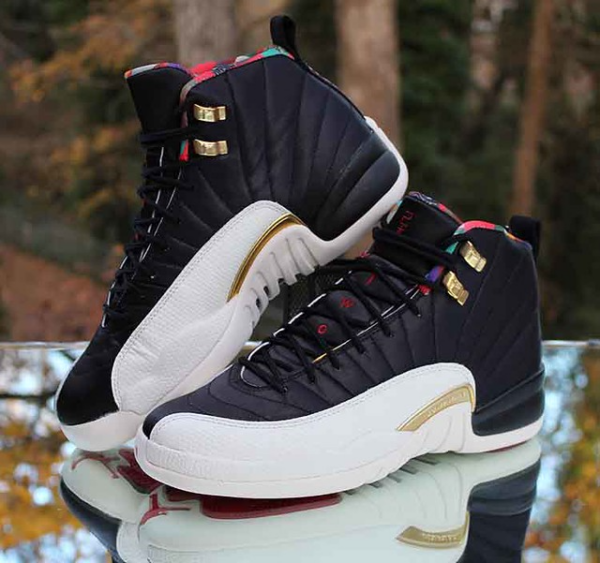 Giày Nike Air Jordan 12 Retro GS 'Chinese New Year' 2019 BQ6497-006 - Ảnh 4