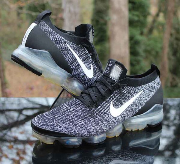 Giày Nike Air VaporMax Flyknit 3 'Oreo' AJ6900-002 - Ảnh 5