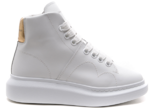 Giày Alexander McQueen Oversized Sneaker High 493584 WHFBU 9075