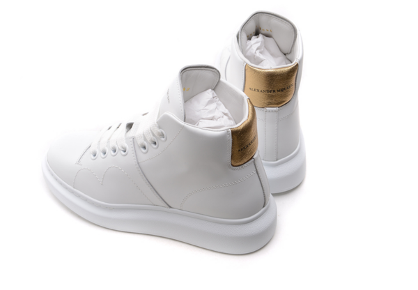 Giày Alexander McQueen Oversized Sneaker High 493584 WHFBU 9075 - Ảnh 3