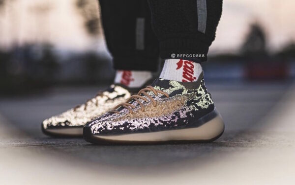 Giày Adidas Yeezy Boost 380 Mist Reflective FX9846 - Ảnh 5