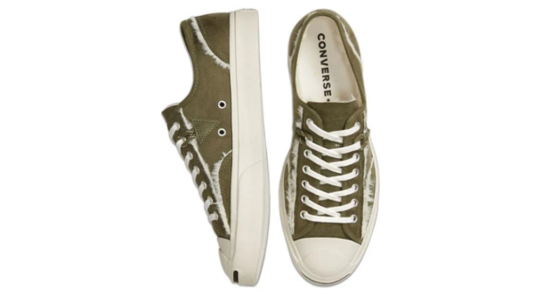 Giày Converse Faux Fur-Lined Leather Jack Purcell Canvas 166511C - Ảnh 5