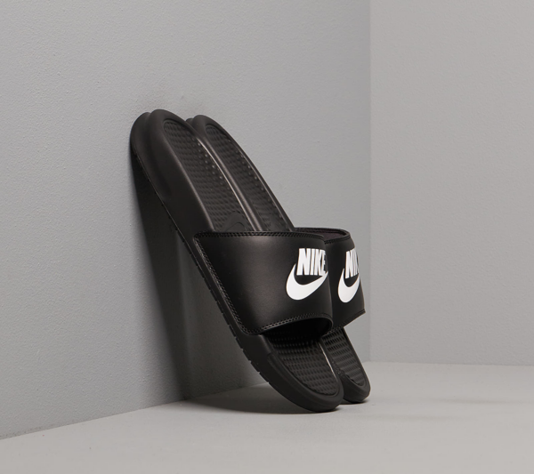 Dép Nike Benassi JDI Sandals 'Black White' 343881-015 - Ảnh 3