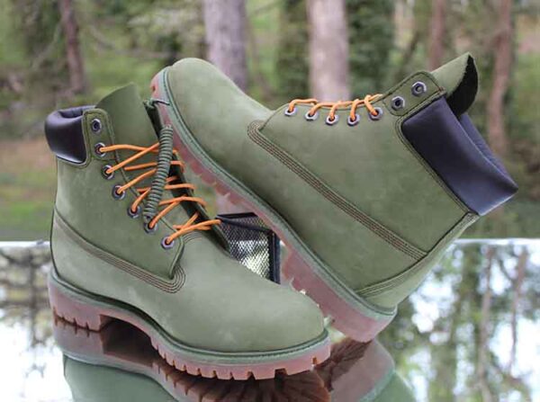 Giày Timberland 6 inch Premium Boots Pesto Green A1M72 - Ảnh 9