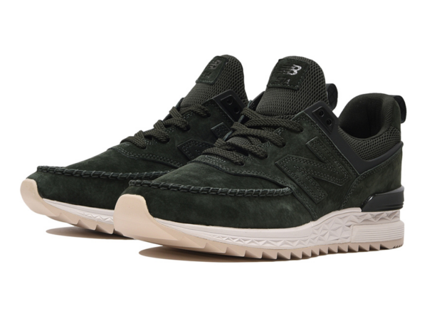 Giày New Balance Black White MS574NAG - Ảnh 4