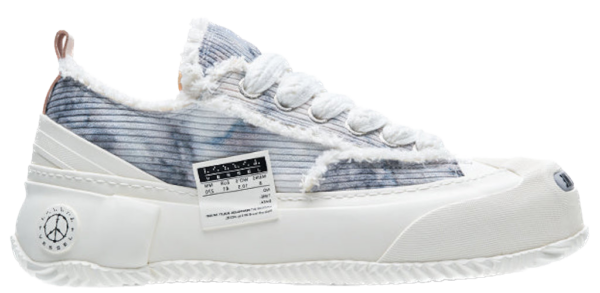 Giay xVESSEL G.O.P. 2.0 MARSHMALLOW Lows 'Corduroy Gray Tie-dye' F22X94G