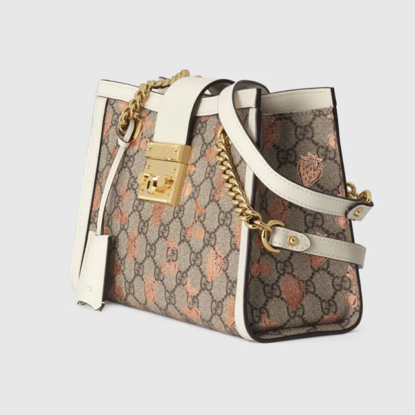 Túi Gucci Padlock Small Berry Tote 498156-UM6AG-8295 - Ảnh 4