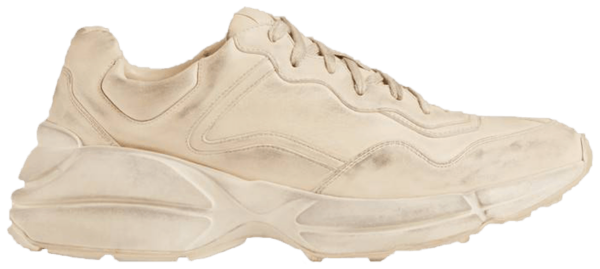 Giày Gucci Rhython Leather Sneaker Ivory 498916 A9L00 9522