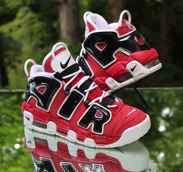 Giày Nike Air More Uptempo GS 'Varsity Red' 415082-600 - Ảnh 6