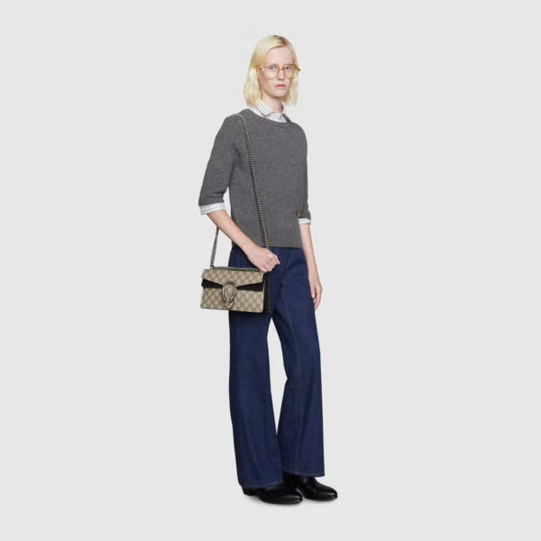 Túi Gucci Dionysus GG Small Shoulder Bag 499623-92TJN-9862 - Ảnh 9