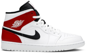 Giày Nike Air Jordan 1 Mid 'White Chicago Remix' 554724-116