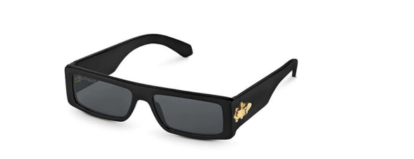 Kính Louis Vuiiton Lv x Nigo Lock Black Z1361E - Ảnh 2