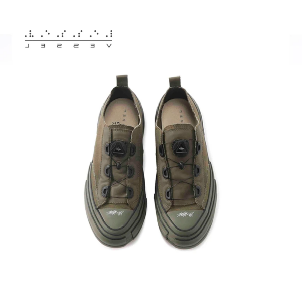 Giày XVESSEL  G.O.P. LOWS for Y'S Olive - Ảnh 2