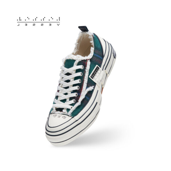 Giay xVESSEL G.O.P Lows 'Forrest Green Plaid' F22X89G
