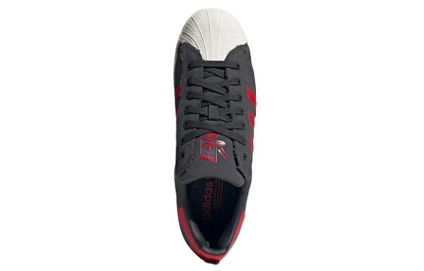 Giày Adidas Superstar 'Black And Red' HR0462 - Ảnh 5