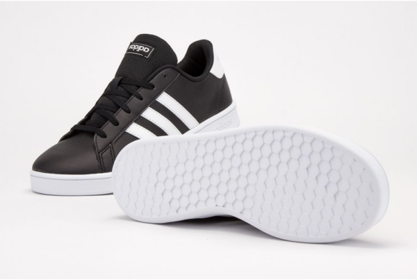 Giày Adidas Grand Court K 'Black' EF0102 - Ảnh 5