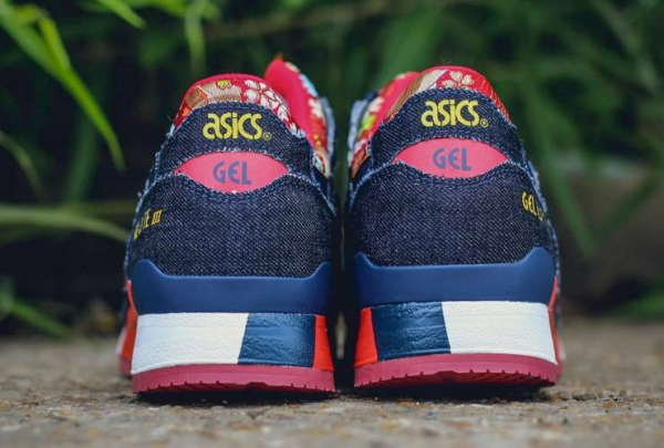 Giày Asics Gel Lyte 3 Japanese Denim 'Kimono' H5L2N-5050 - Ảnh 4
