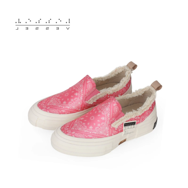 Giày XVESSEL G.O.P. Paisley Pink Slip On - Ảnh 6