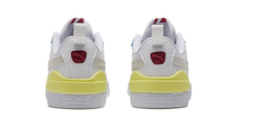 Giay Puma Suede Block White Yellow 380705-01