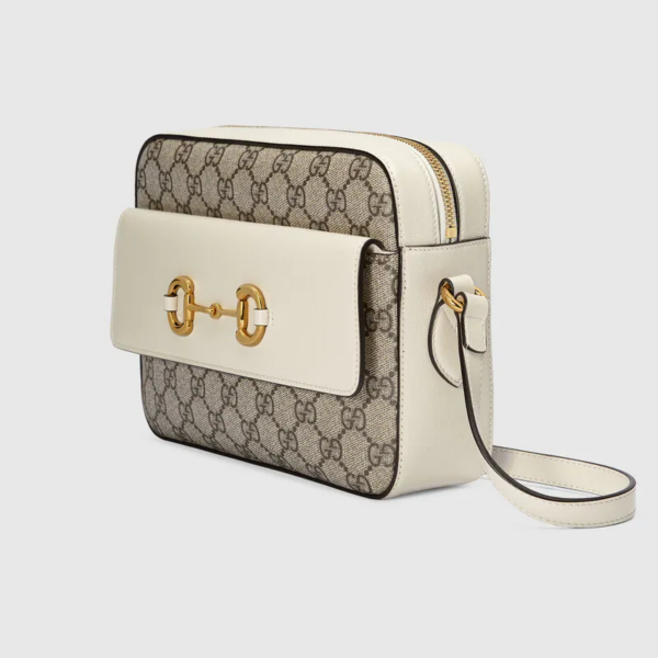 Túi Gucci Horsebit 1955 'Beige White' ‎645454-92TCG-9761 - Ảnh 4