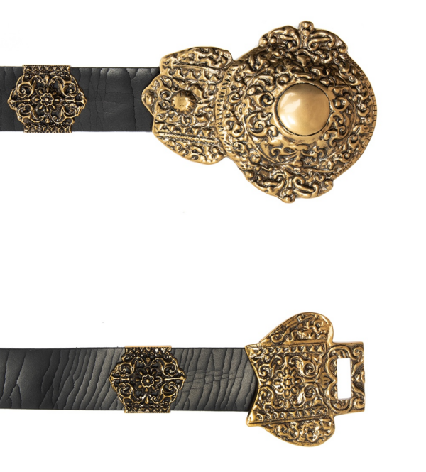 Thắt lưng Saint Laurent Women's Belt 634436-0KT0W-1000 - Ảnh 3