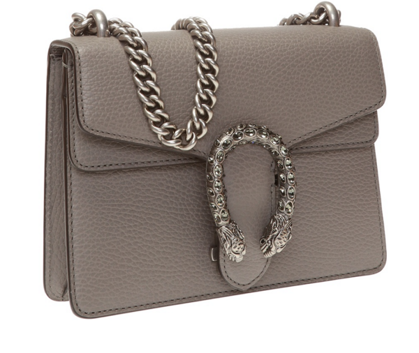 Túi Gucci Grey Dionysus Leather Mini Bag Dusty Grey Leather 421970 CAOGN 1293