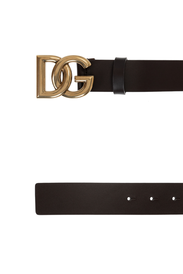 Thắt lưng Dolce & Gabbana Men's Belt DG Logo BC4644-AX622-8B421 - Ảnh 4
