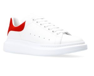 Alternative view of Giày Alexander McQueen Red Oversized 'White Geranium' 625162-WHZ4K-9294