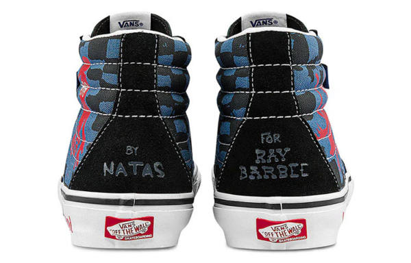 Giày Vans Sk8-Hi Krooked By Natas For Ray 'Black Blue' VN0A5FCCAPG - Ảnh 7