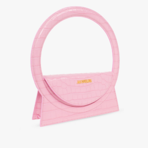 Tui Jacquemus Le Sac Rond 'Croco Pink' 221BA015-3101-430