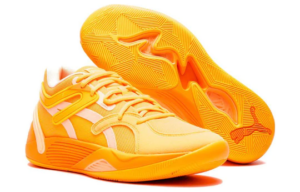 Alternative view of Giày Puma TRC Blaze Court 'Neon Citrus' 376582-02