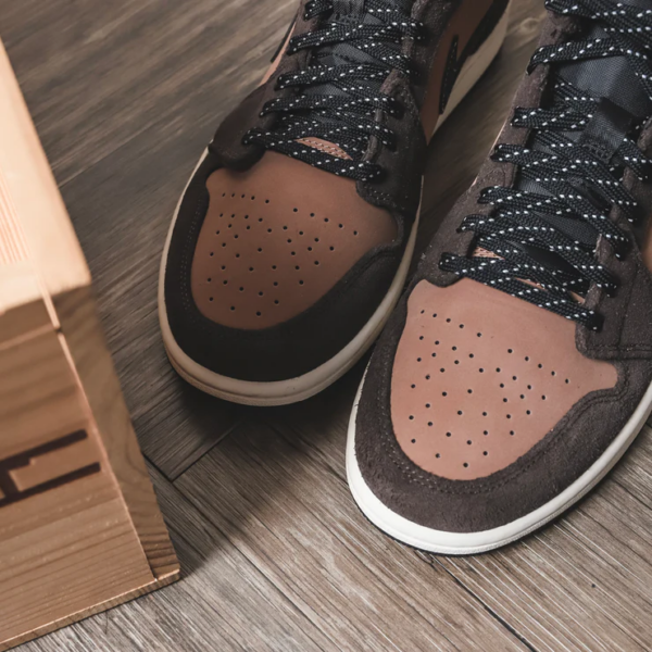 Giày Nike Air Jordan 1 Mid SE 'Earth Tone' DC7294-200 - Ảnh 7