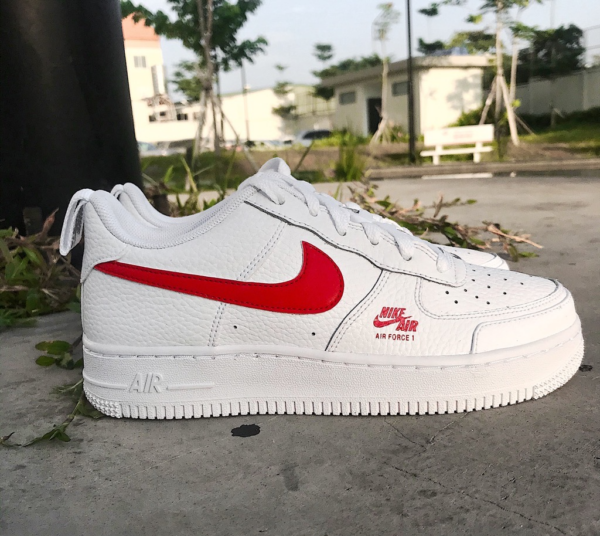 Giày Nike Air Force 1 GS 'White University Red' CZ4203-100 - Ảnh 2