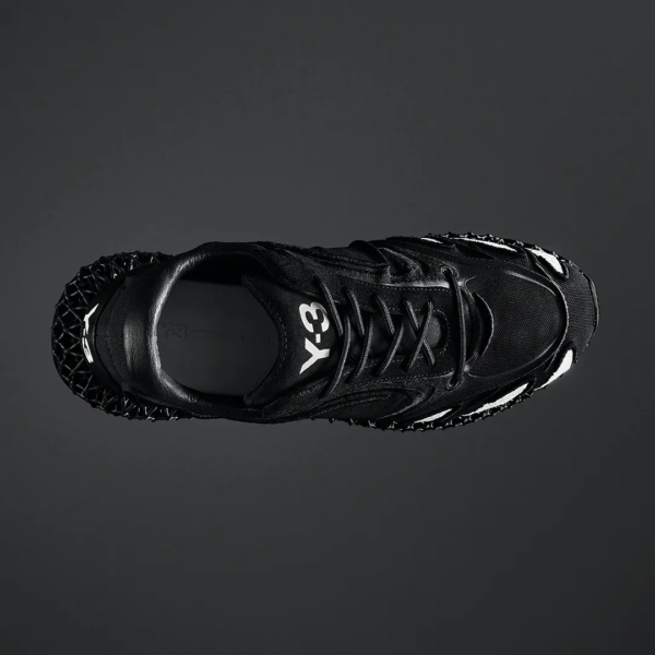 Giày Adidas Y-3 Runner 4D 'Black' FU9207 - Ảnh 2