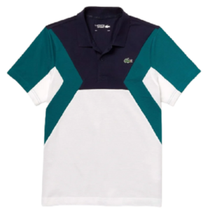 Áo Lacoste Polo Tennis Ultra-Lightweight Cotton Blue Green YH8479-51-4MC
