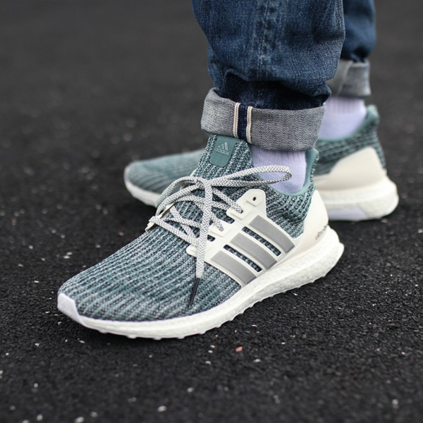 Giày Adidas Ultra Boost 4 Parley 'Grey' CM8272 - Ảnh 2