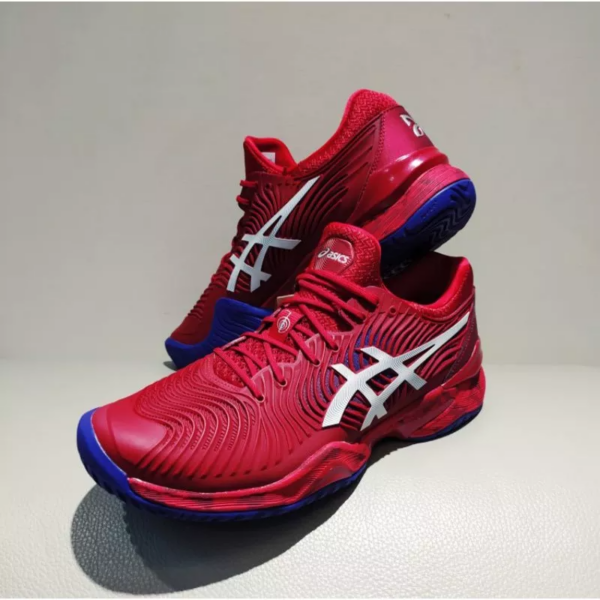 Giày Tennis Asics Court FF Novak 'Cranberry White' 1041A089-605 - Ảnh 3