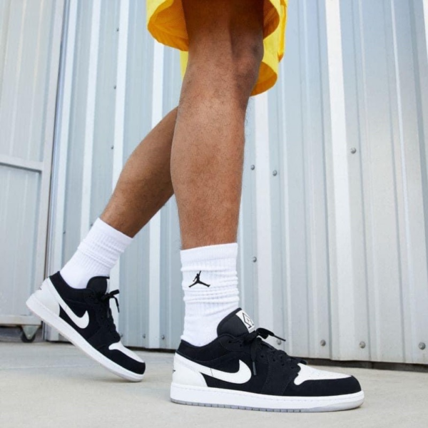 Giày Nike Air Jordan 1 Low SE 'Diamond' DH6931-001 - Ảnh 3