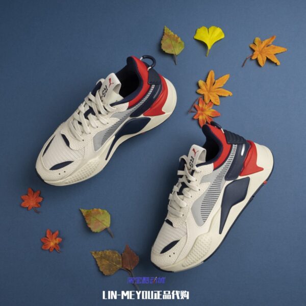 Giày Puma RS-X Hard Drive 'White Peacoat Red' 369818-03 - Ảnh 2