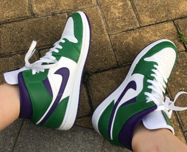 Giày Nike Air Jordan 1 Incredible Hulk 554724-300 - Ảnh 7