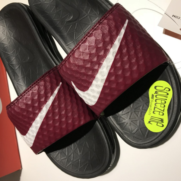 Dép Nike Benassi Solarsoft 'Team Red' 705474-602 - Ảnh 4