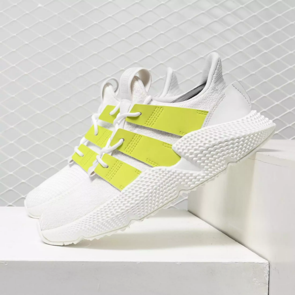 Giày W Adidas Prophere White Volt B37659 - Ảnh 2
