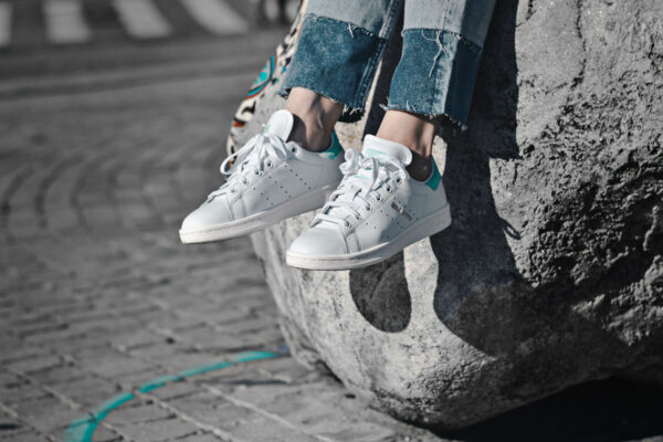 Giày Adidas Stan Smith Originals 'Aqua's Men' BZ0461 - Ảnh 5