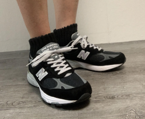 Alternative view of Giày New Balance 993 Made In USA 'Black White' MR993BK