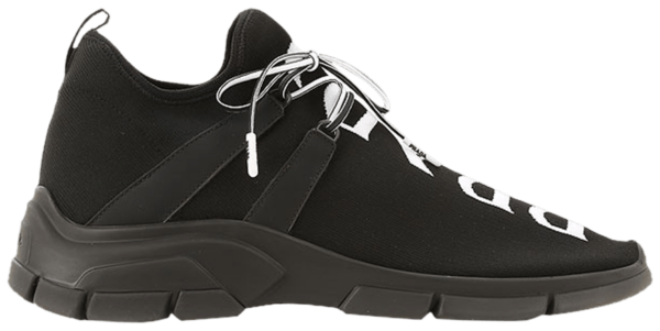 Giày Prada Knit Fabric Sneakers 'Black' 4E3492_3V98_F0IAU