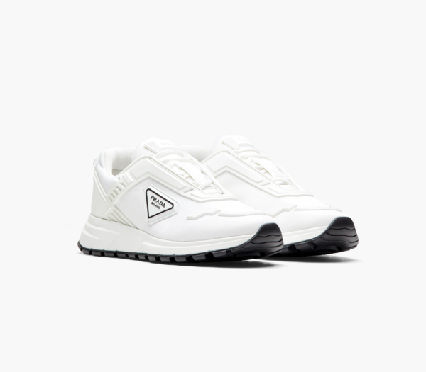 Giày Prada Prax 01 Nylon Sneakers 'White' 4E3567-W08-F0009-F-G000 - Ảnh 5