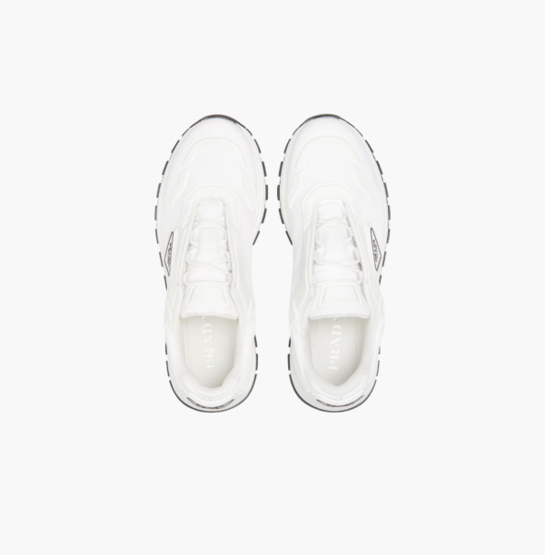 Giày Prada Prax 01 Nylon Sneakers 'White' 4E3567-W08-F0009-F-G000 - Ảnh 3