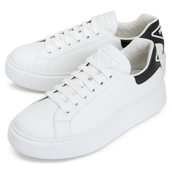 Giay Prada Triangle Logo 'White' 4E3583-3G4I-F0964
