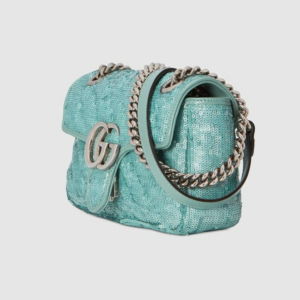 Alternative view of Túi Gucci GG Marmont Mini Bag Mint 446744-9SYWP-3367