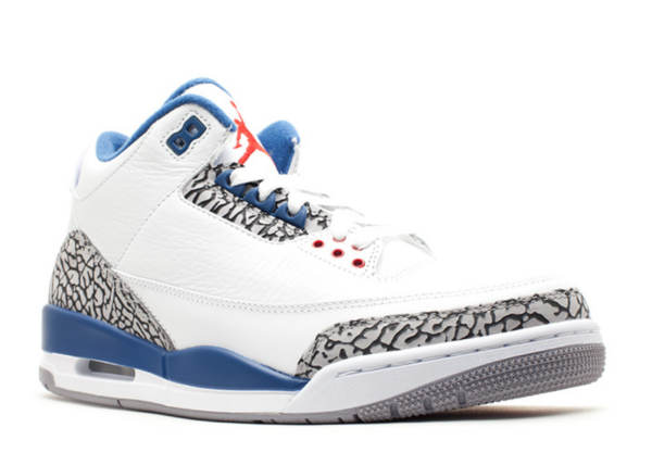 Giày Nike Air Jordan 3 Retro 'True Blue' 2011 136064-104 - Ảnh 11
